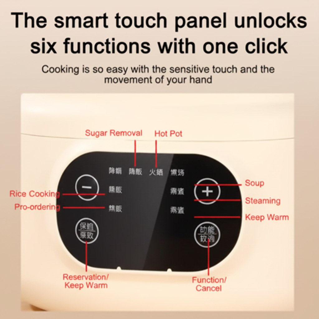 Control panel 4K