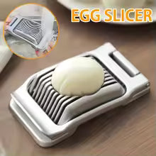 Larger Egg Slicer for Hard Boiled Eggs Banana Slicer, Aluminium & Stainless Steel Wires Strawberry slicer Multipurpose Heavy Duty Dishwasher Safe Banana Cutter slicer