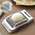 Larger Egg Slicer for Hard Boiled Eggs Banana Slicer, Aluminium & Stainless Steel Wires Strawberry slicer Multipurpose Heavy Duty Dishwasher Safe Banana Cutter slicer